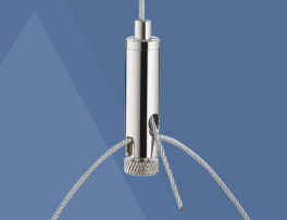 Cable gripper for y suspension