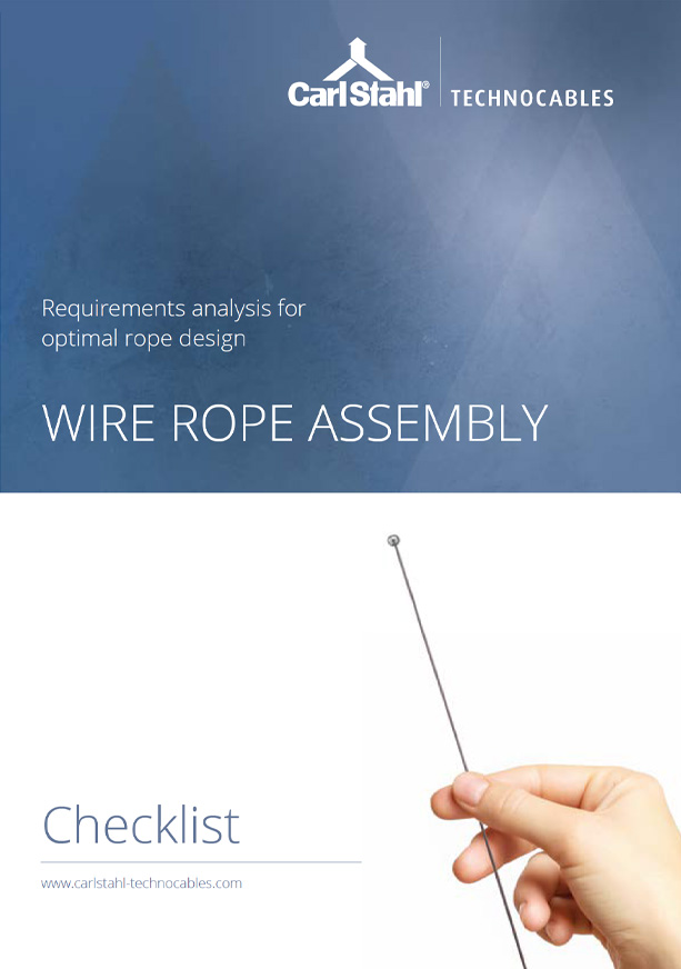 rope assembly checklist