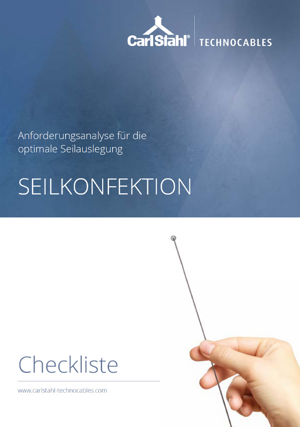 Anforderung Seilkonfektion
