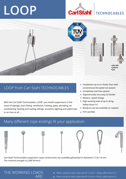 Cable holder Loop 2