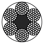 Stahlseil 8x19+7x7