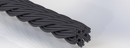 rope tungsten wire 6x7