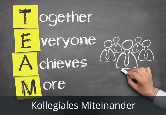 Kollegiales Miteinander