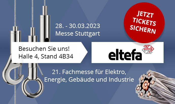 März 2023 - eltefa, Messe Stuttgart
