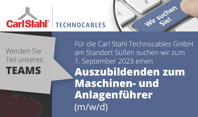 Auszubildenden zum Maschinen- und Anlagenführer (m/w/d) Auszubildenden zum Maschinen- und Anlagenführer (m/w/d)