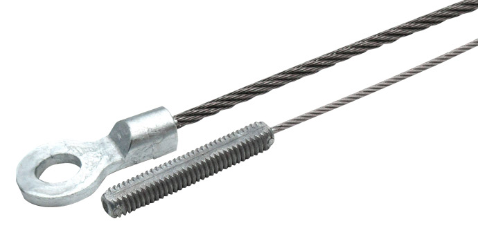 Lamp rope end piece