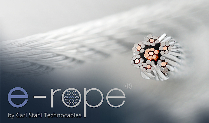 e-rope / stromleitendes Seil