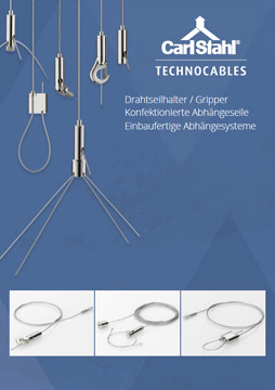 Drahtseilhalter und Abhaengesysteme