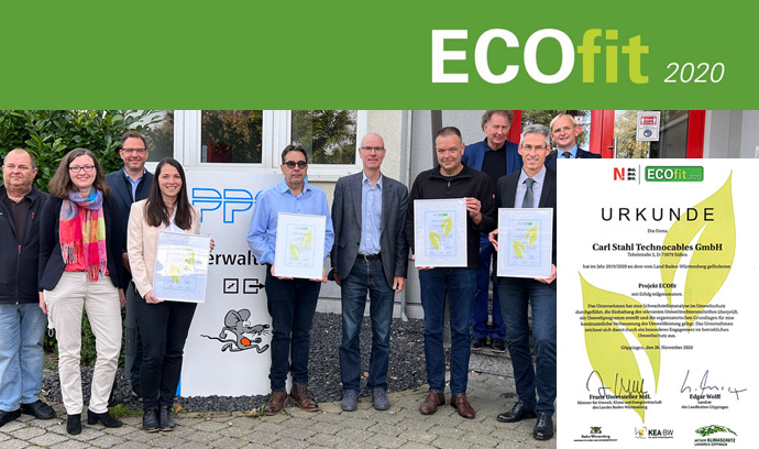 ECOfit Urkundenübergabe